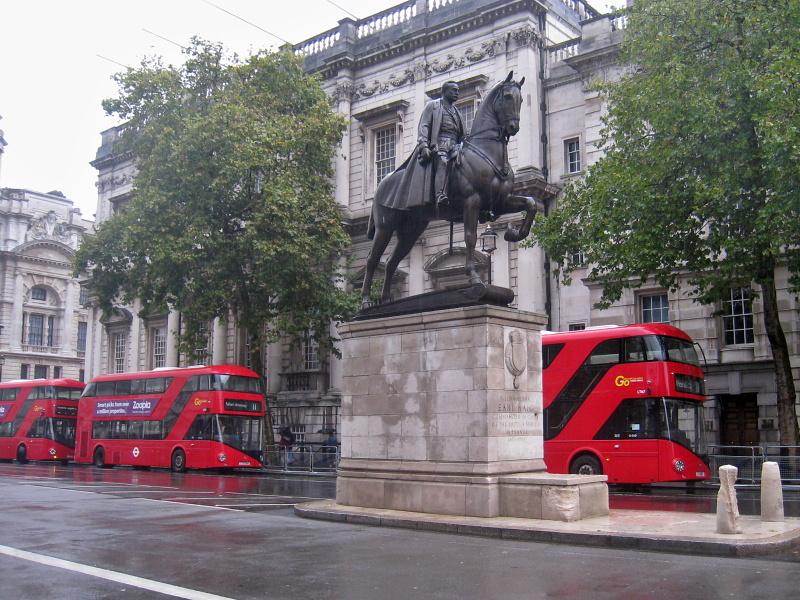 Červené more na Whitehall