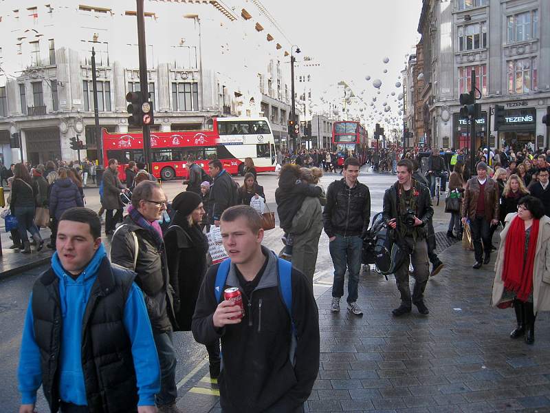 Oxford Street - nákupné šialenstvo