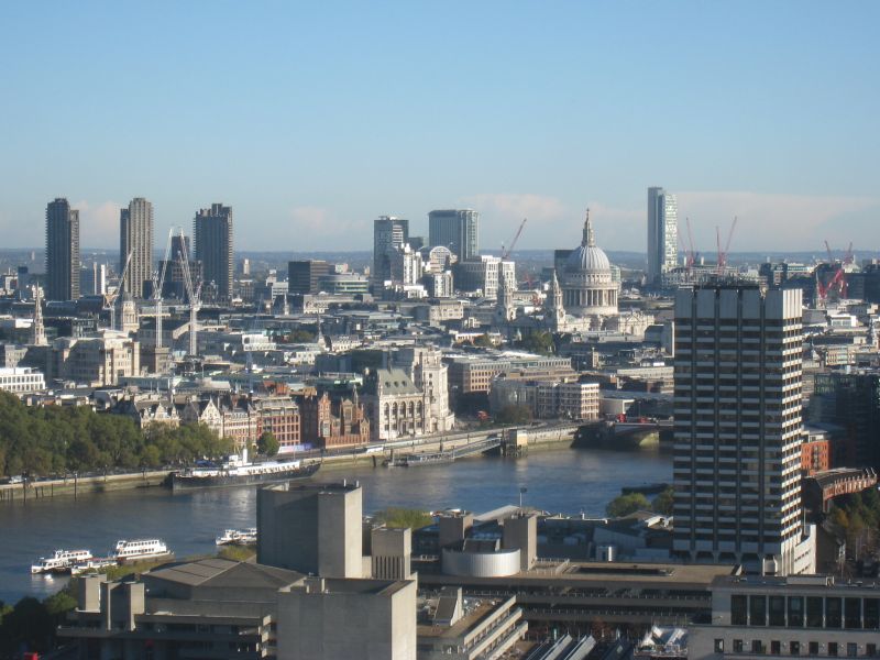 Katedrála sv. Pavla z London Eye