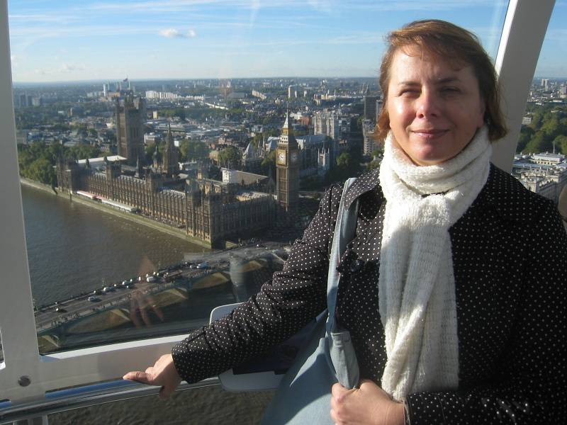 Kde čo z London Eye :D