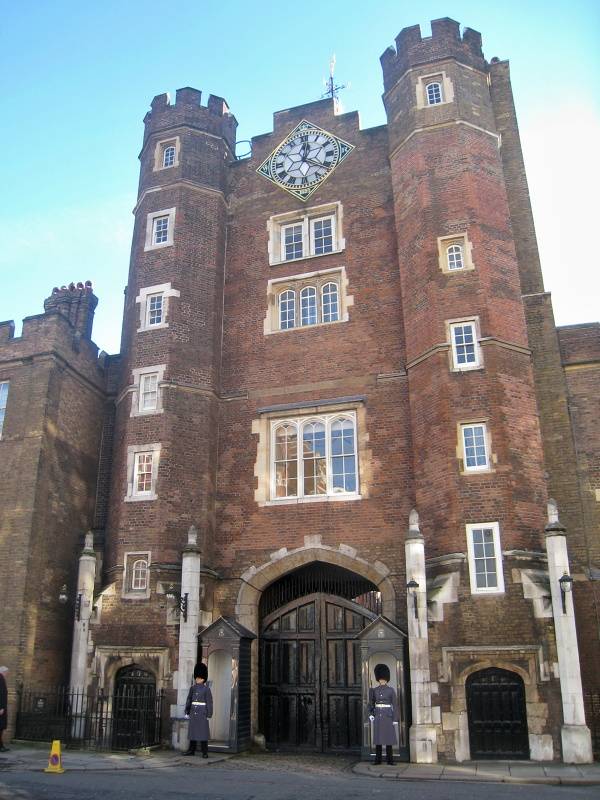 st. James Palace - vchod