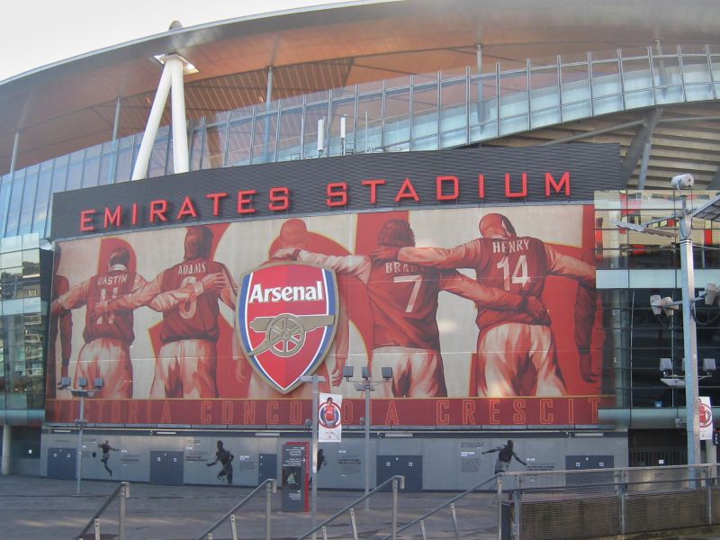 Arsenal Londýn - Emirates stadium
