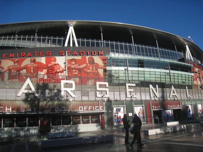 Arsenal Londýn - Emirates stadium
