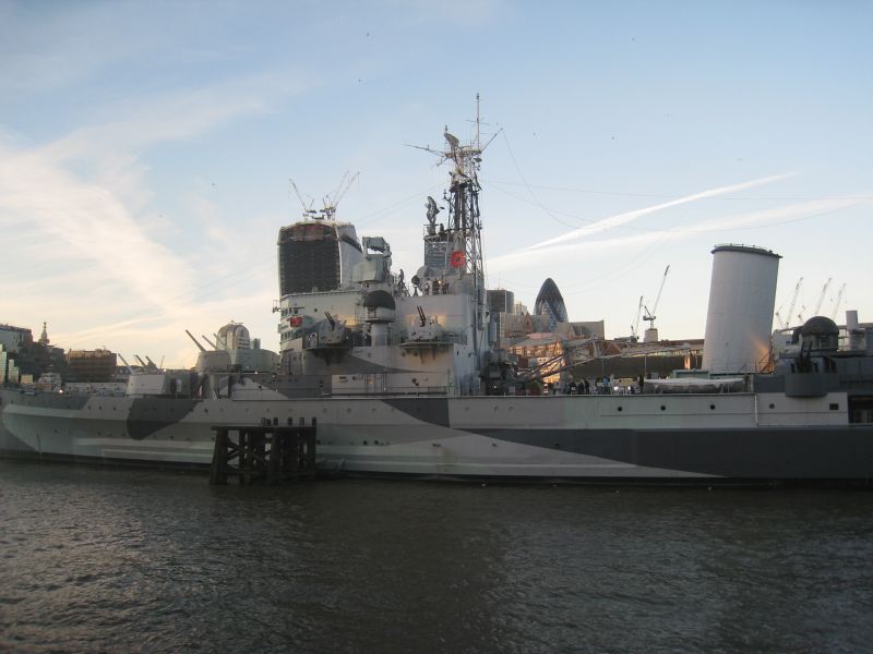Krížnik HMS Belfast - múzeum