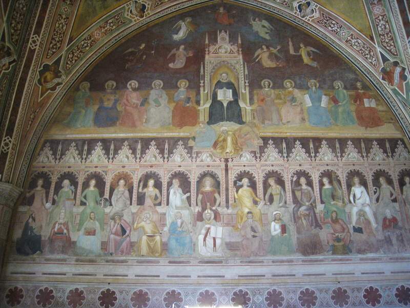 Bazilika Santa Maria Novella - Španielska kaplnka (Cappellone degli Spagnoli)