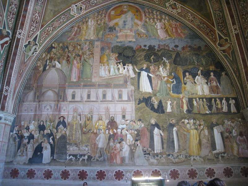Bazilika Santa Maria Novella - Španielska kaplnka (Cappellone degli Spagnoli)