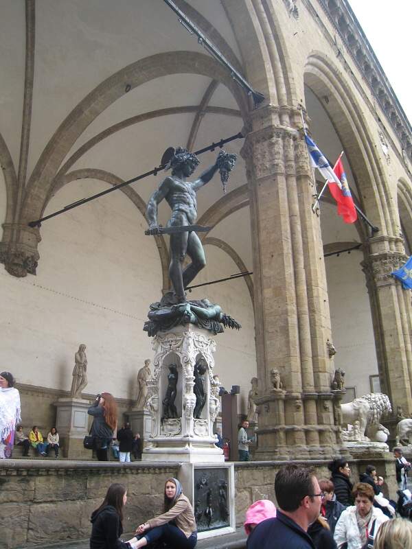 Piazza Signoria - Loggia dei Lanzi - Perseus
