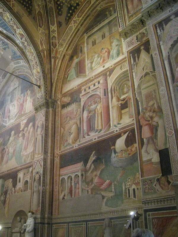 Santa Croche - fresky