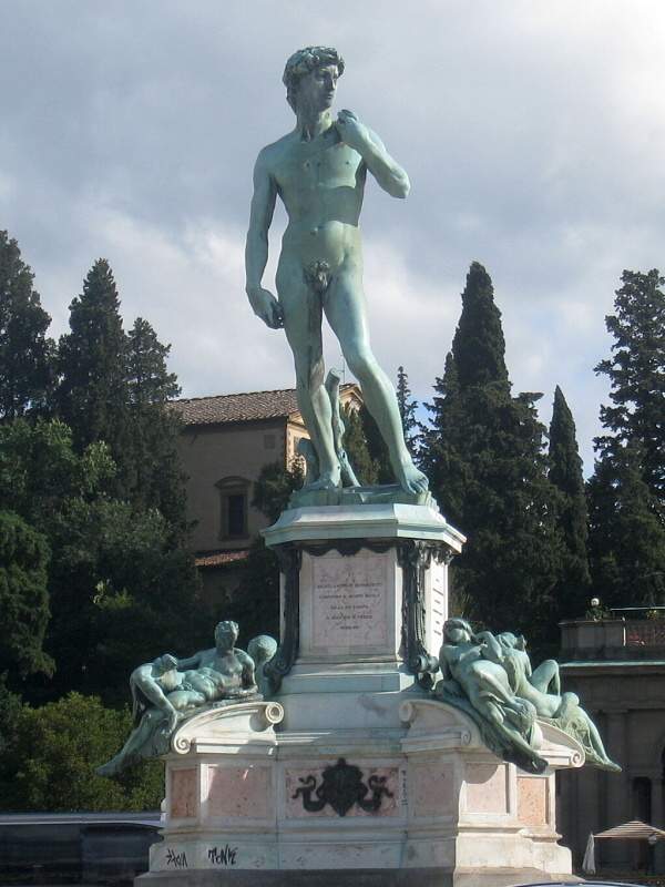 Kópia Davida na Piazzale Michelangelo