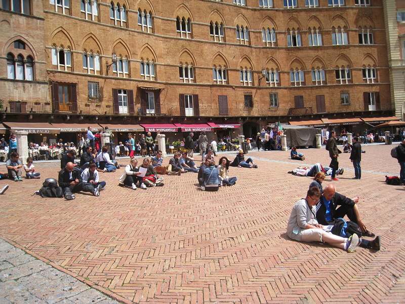 Piazza del Campo - pohodička