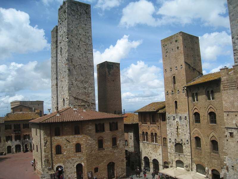 San Gimignano - konečne som na obrázok napchala viac veží :)