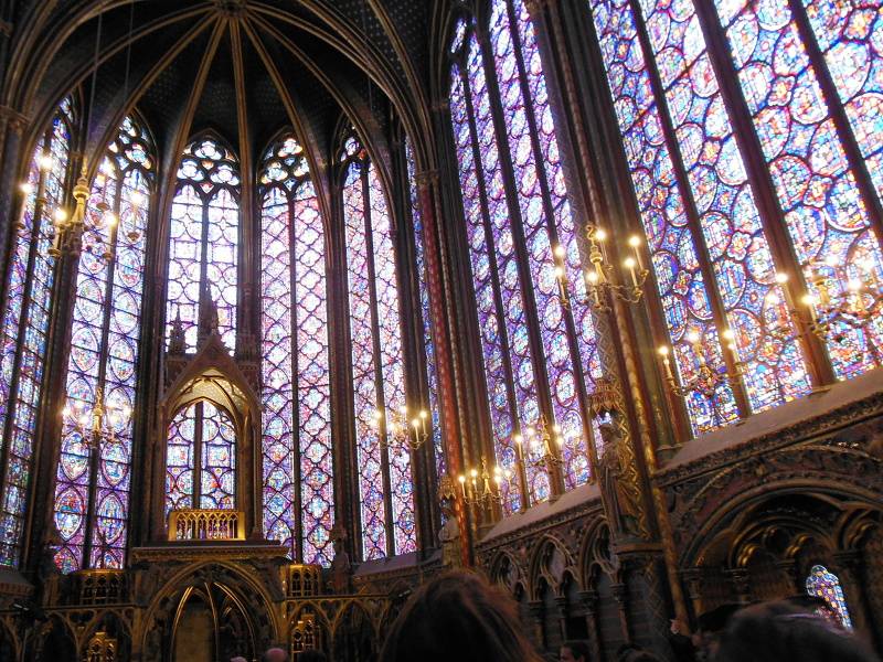 Sainte Chapelle - Horná kaplnka