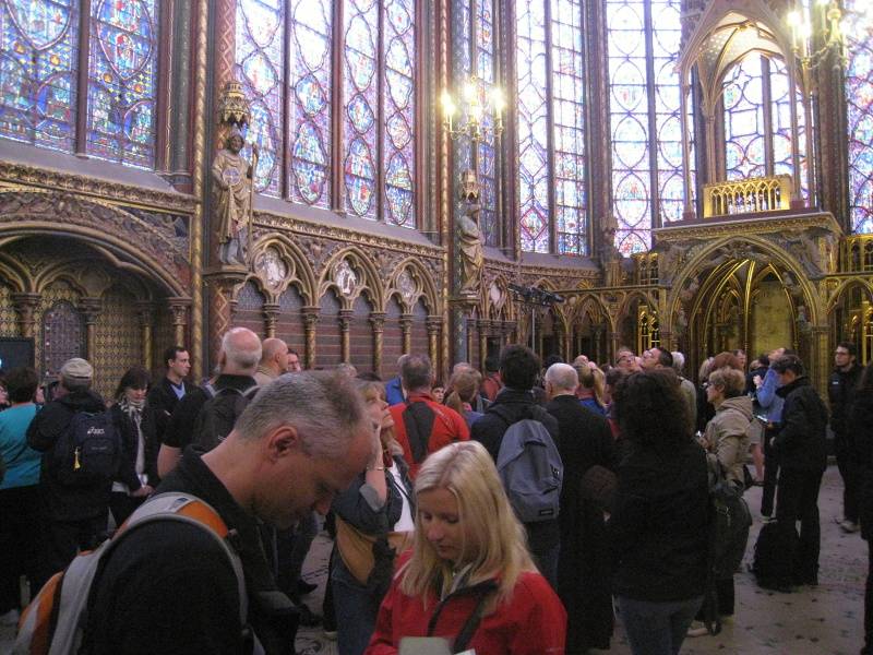 Sainte Chapelle - Horná kaplnka