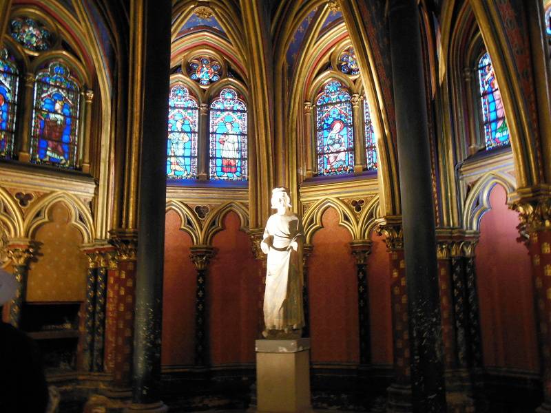 Sainte Chapelle - Dolná kaplnka