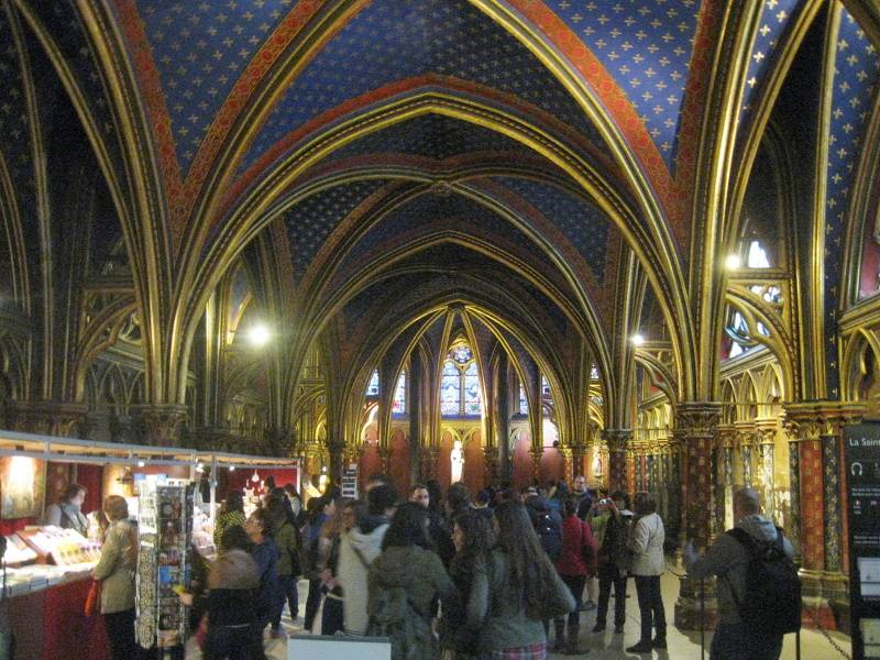 Sainte Chapelle - Dolná kaplnka