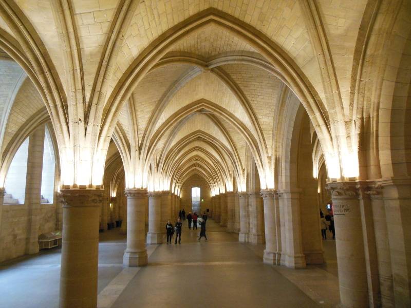 Conciergerie - najstaršia sála z 9. storočia