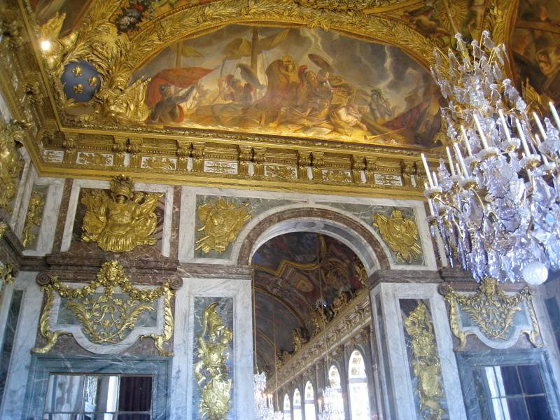 Nádherná výzdoba Versailles