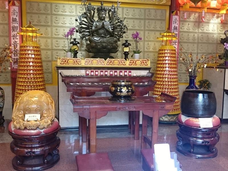 Čínsky budhistický chrám (He Hua Temple)