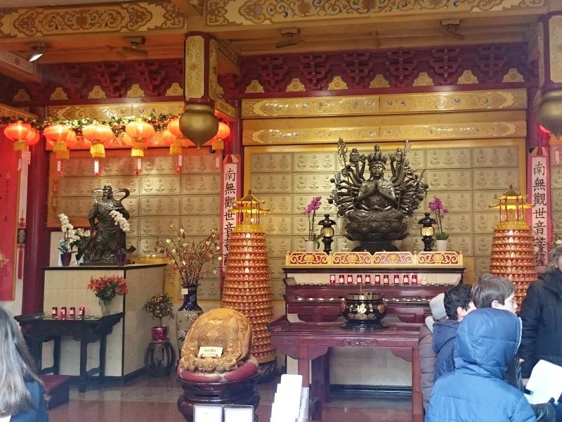 Čínsky budhistický chrám (He Hua Temple)