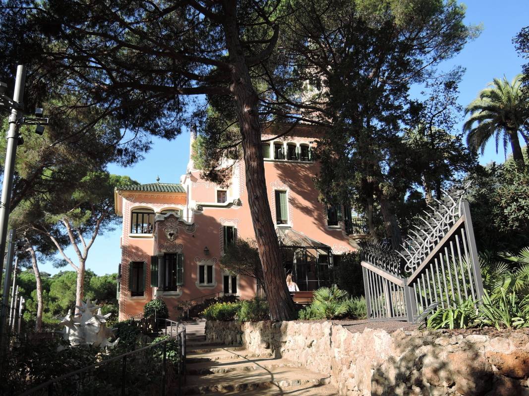 Park Güell - Gaudího dom