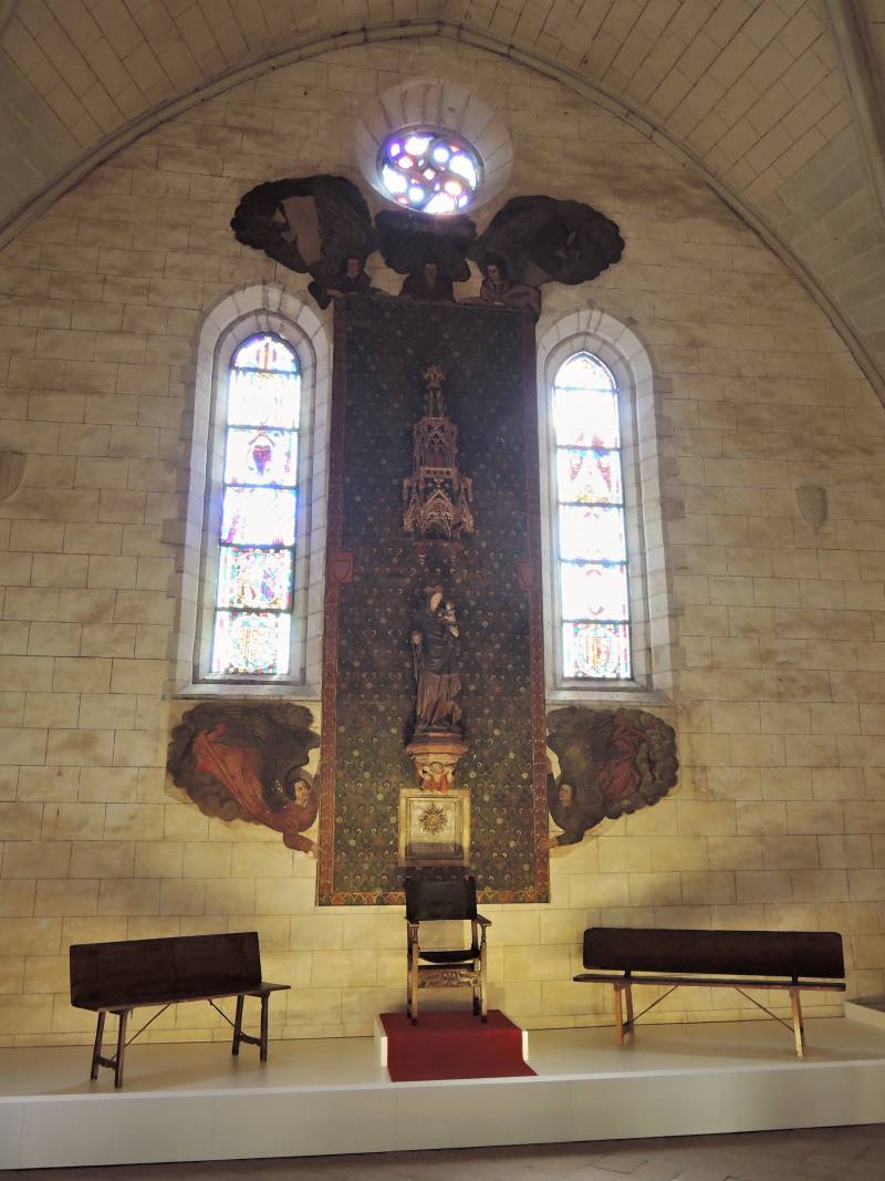Kláštor Santa Maria de Pedralbes - kráľovnina sála