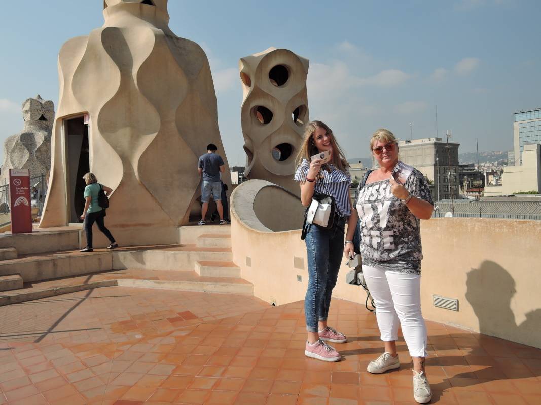 Casa Milá - La Pedrera - strecha