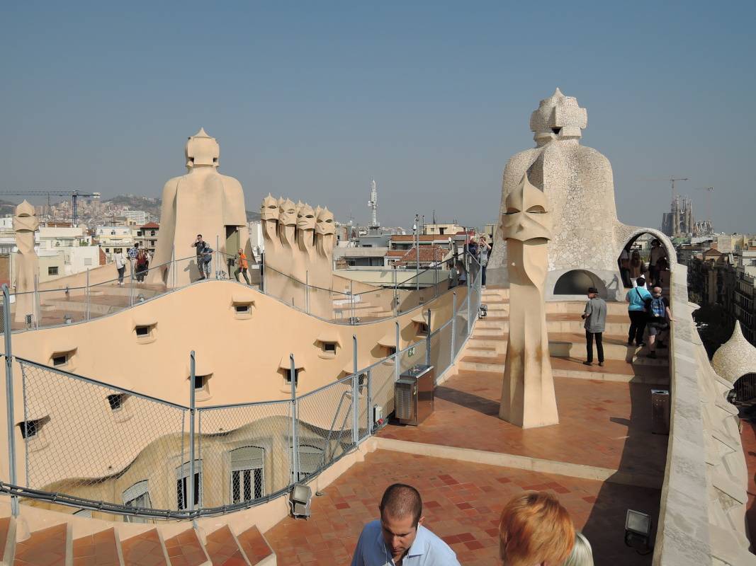 La Pedrera - strecha