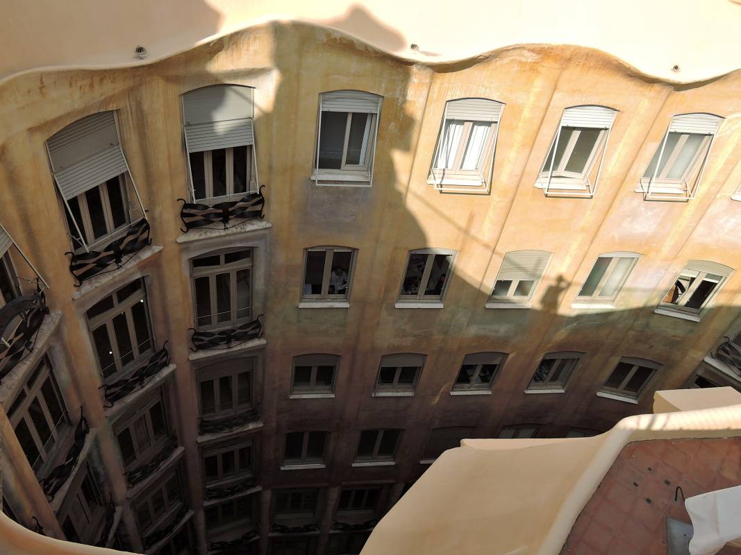 La Pedrera - strecha