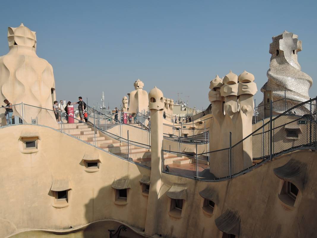 La Pedrera - strecha