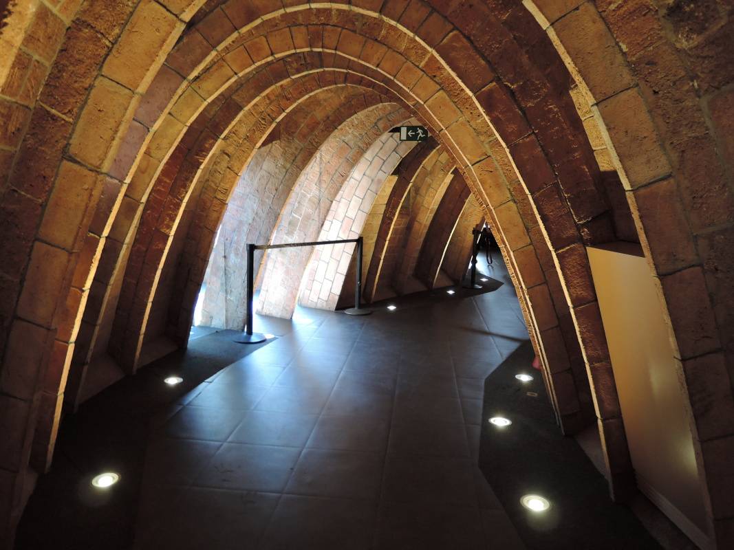 La Pedrera - podkrovie