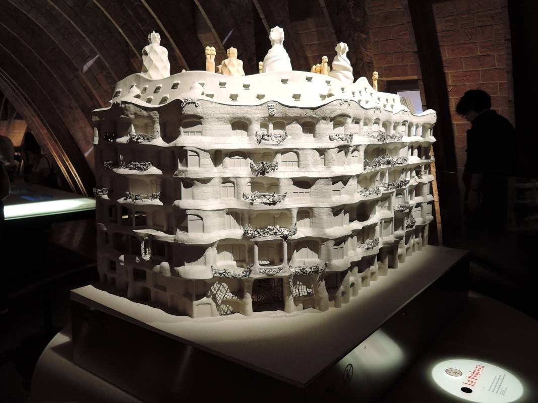 La Pedrera - podkrovie