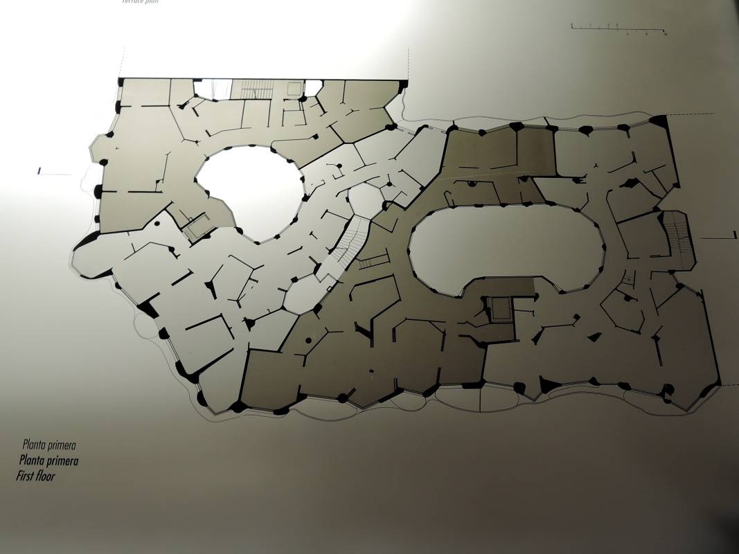 La Pedrera - podkrovie