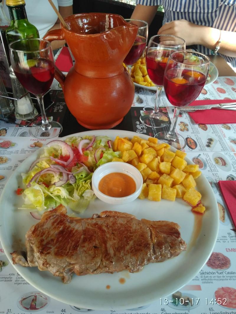 Ivetkin obed a sangria