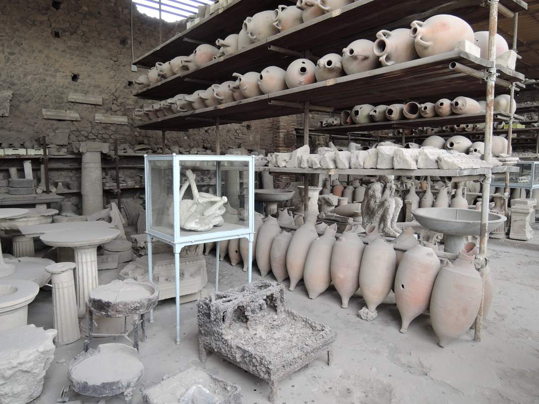 Sklad archeologického materiálu