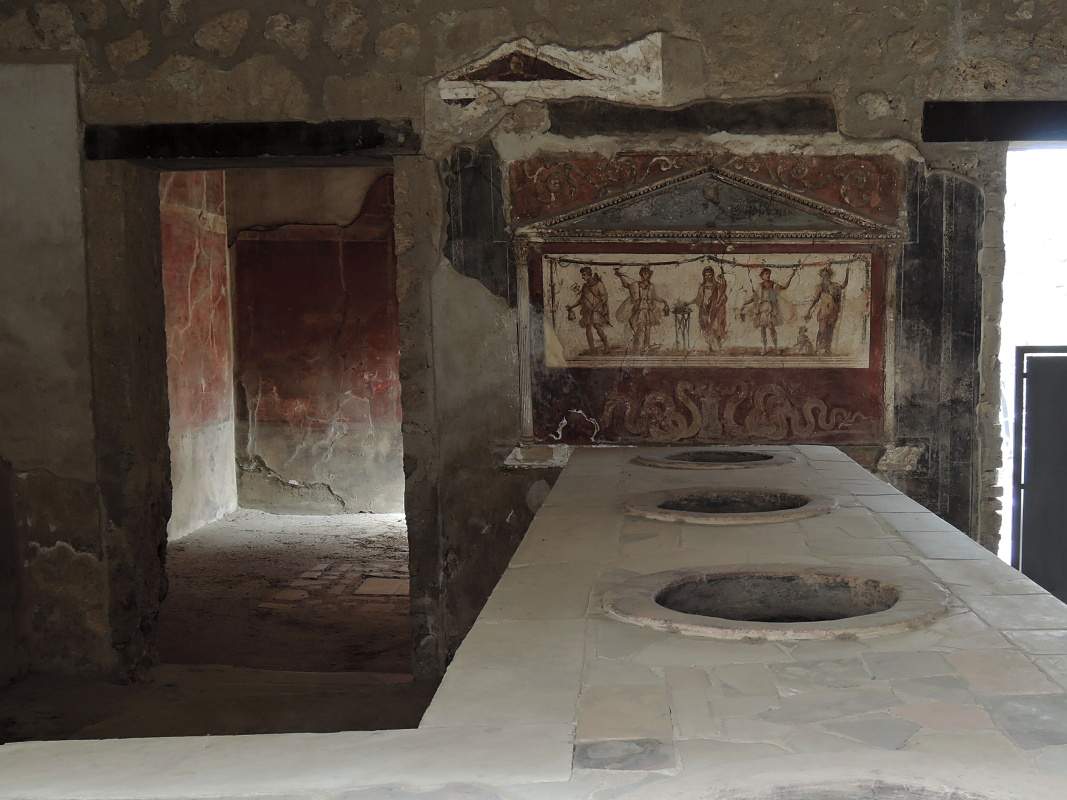 Dom a reštaurácia (bufet) Vetutia Placida