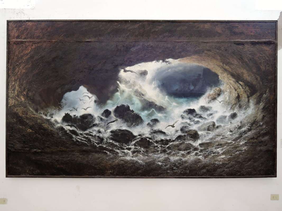 Wilhelm Diefenbach (1851-1913) : Jaskyňa Minervy