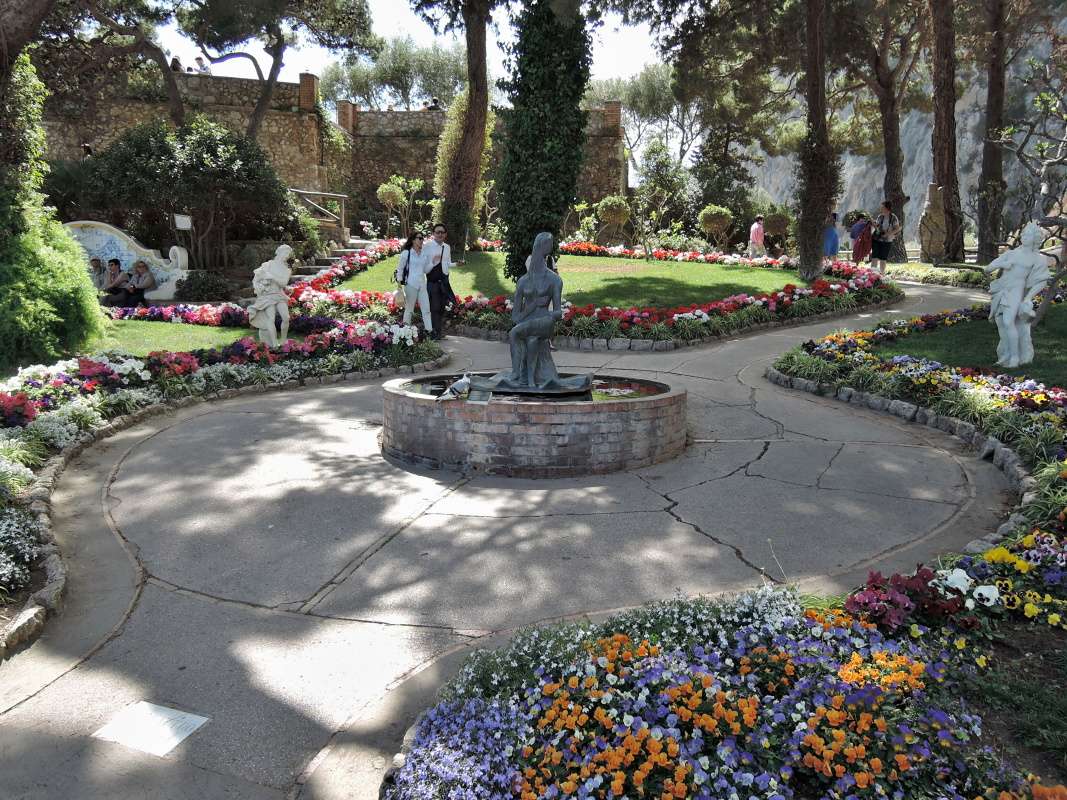 Capri - Augustove záhrady