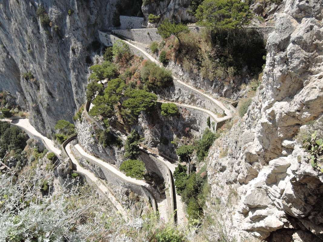 Capri - Augustove záhrady