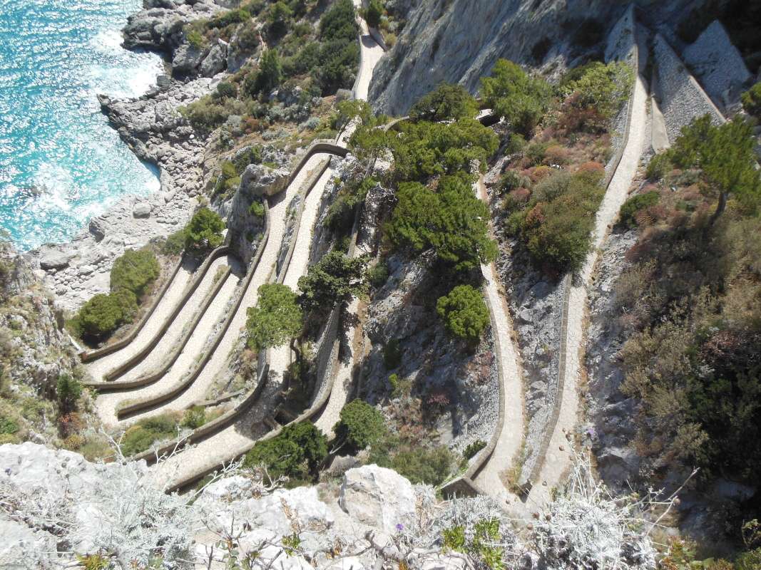 Capri - Augustove záhrady