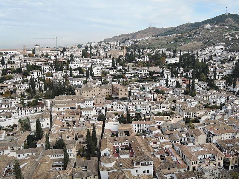 Albaicín z Alcazaby