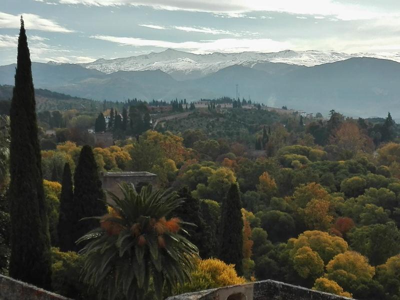 Sierra Nevada z veže Vela
