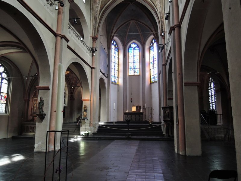 St. Maria in Lyskirchen - strohá hlavná lodička :)