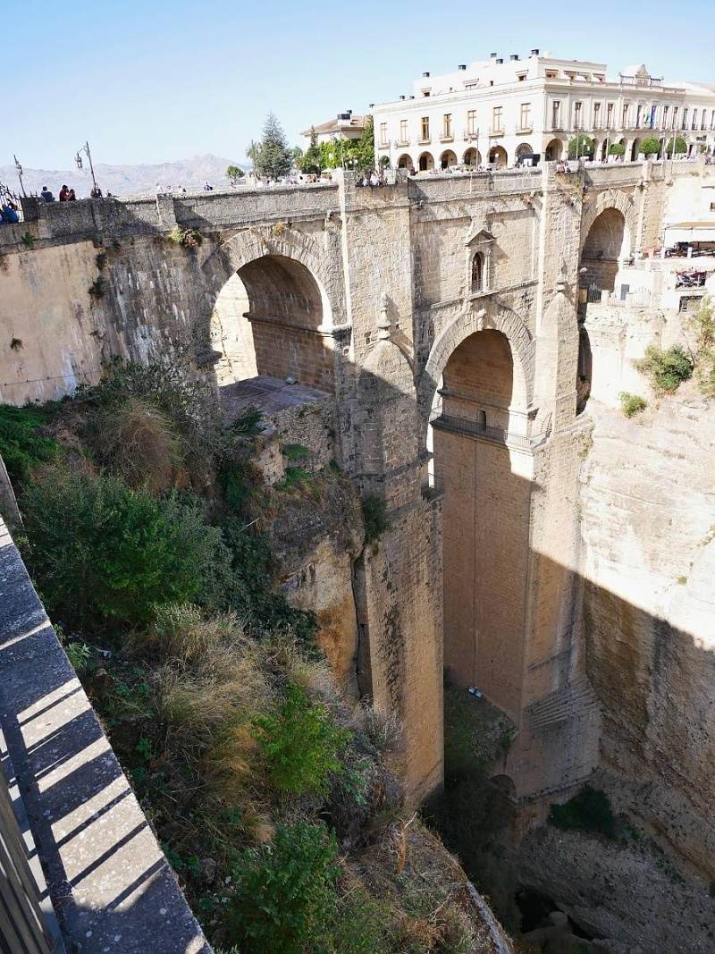 Mirador de Aldehuela - pohľad na Puente Nuevo