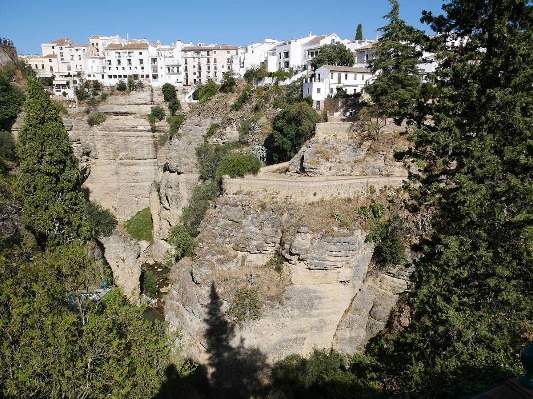 La Casa del Rey Moro - výhľad na kaňon Tajo