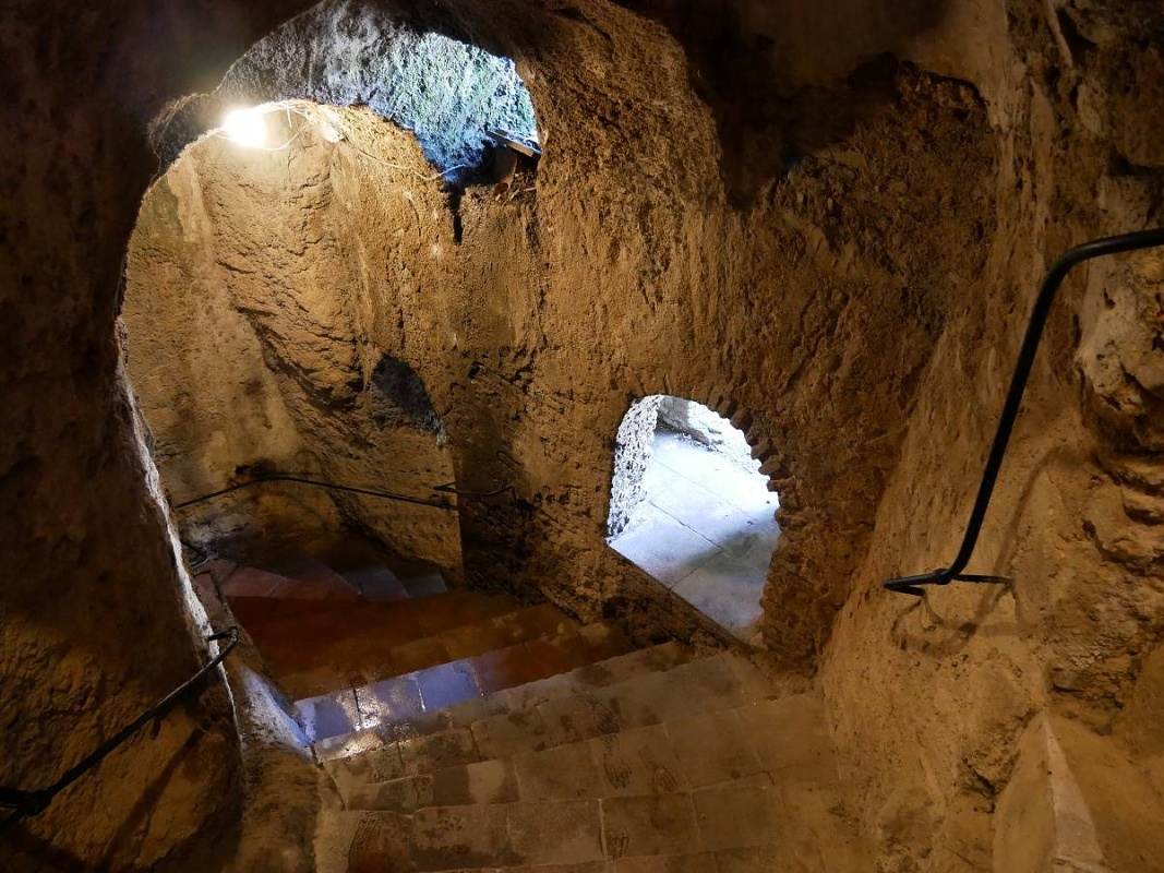 La Casa del Rey Moro - schody hore