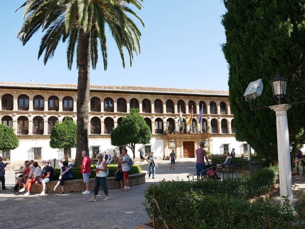 Radničné námestie (Plaza Duquesa de Parcent) -Radnica v Ronde