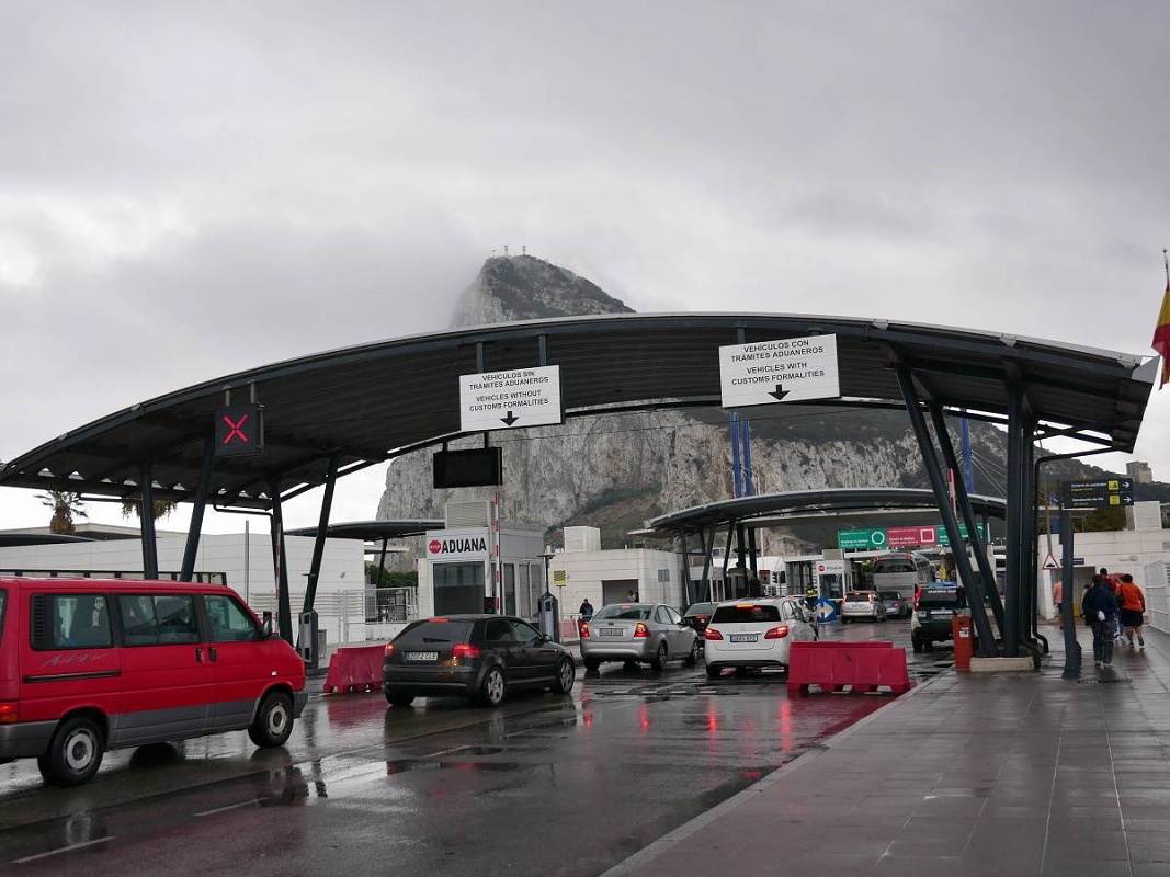 Hranica Španielsko - Gibraltár