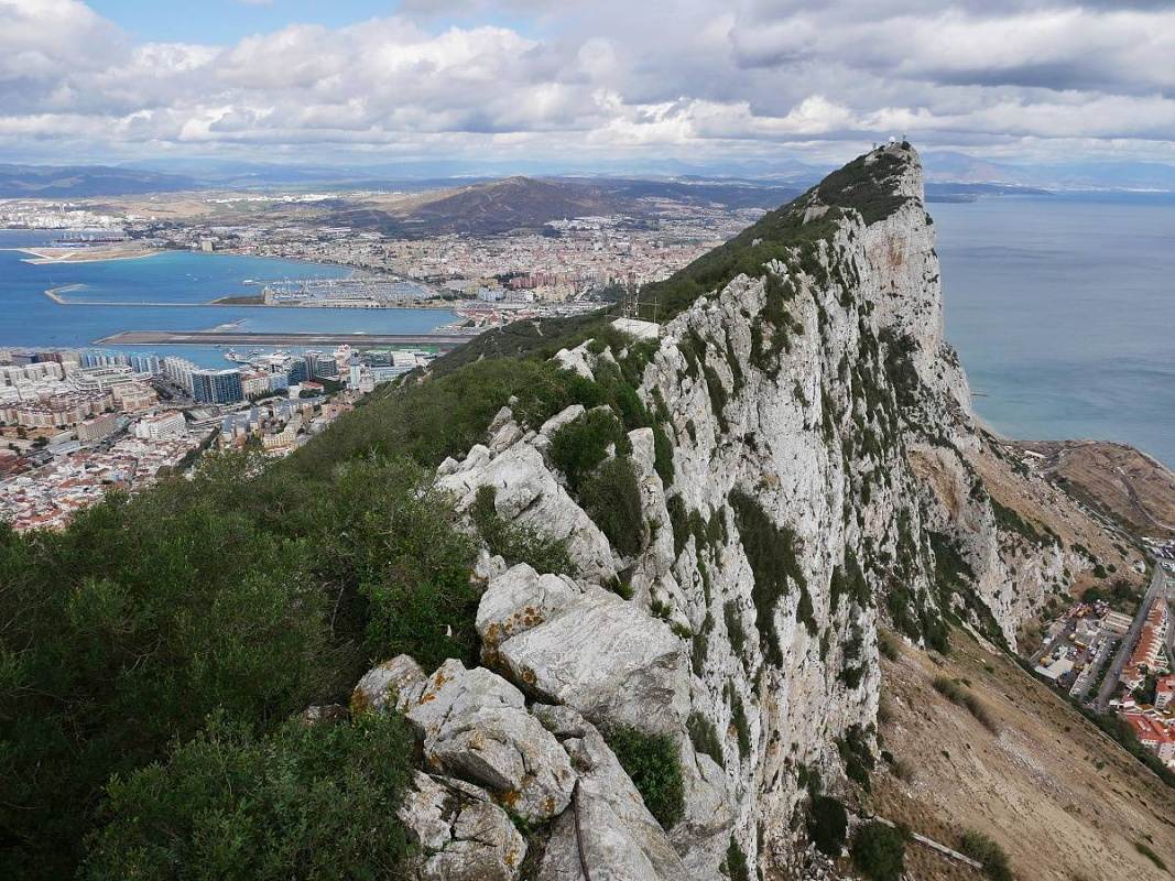 The Rock - Skala z vyhliadky hornej stanice lanovky