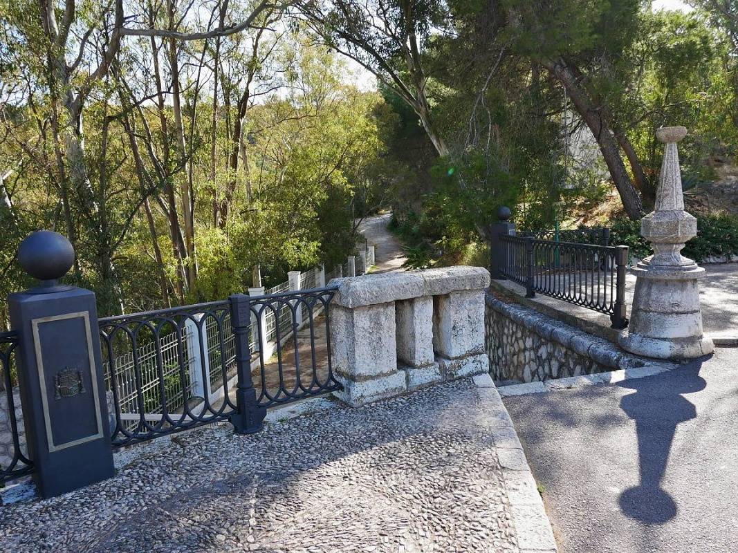Park grófa z Guadalhorce (Presa Conde De Guadalhorce) - začiatok Caminita