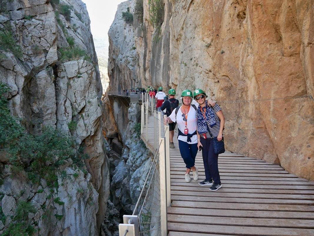 Caminito del Rey - prvá roklina